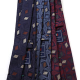 ジャガードダイヤMIXネクタイ【Made in Italy】