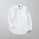 オックス無地ボタンダウンシャツ【Made in Japan】