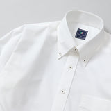 オックス無地ボタンダウンシャツ【Made in Japan】