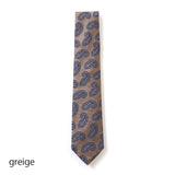 クラシックペイズリーネクタイ【Made in Italy】