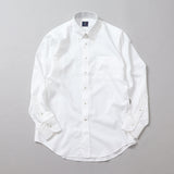 オックスボタンダウン襟裏別布シャツ【Made in Japan】