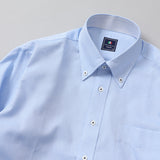 オックスボタンダウン襟裏別布シャツ【Made in Japan】