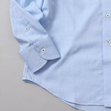 オックスボタンダウン襟裏別布シャツ【Made in Japan】