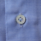 ブルーツイルセミワイドシャツ【Made in Japan】