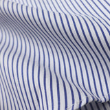 カラー織りストライプセミワイドシャツ【Made in Japan】