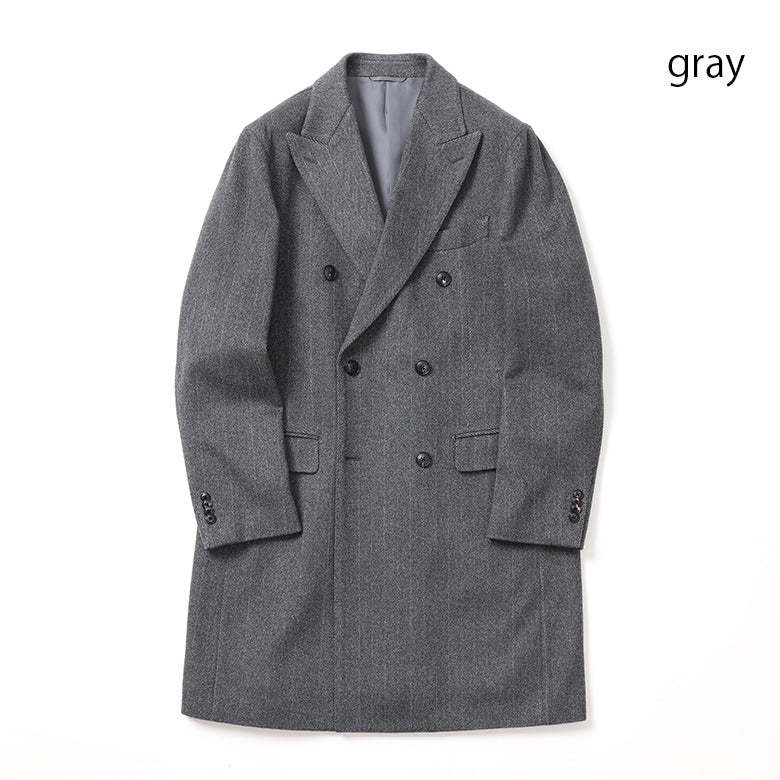 MTRカシミヤダブルチェスターコート【Made in Japan】 – Mitsumine