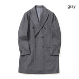 MTRカシミヤダブルチェスターコート【Made in Japan】