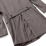 尾州ツィードヘリンボーンアルスターコート【Made in Japan】