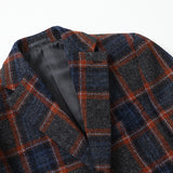 ハリスツィードチェックチェスターコート【Made in Japan】