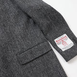 ハリスツィードヘリンボーンチェスターコート【Made in Japan】