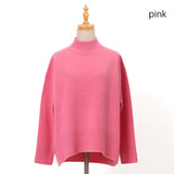 7Gウールスリットハイネックニット