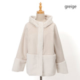 フェイクファームートン切替アウター