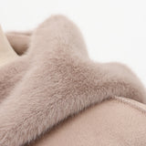 フェイクファームートン切替アウター