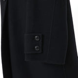 ラムウールメルトンスタンドコート