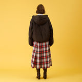 発熱中綿フードダウン