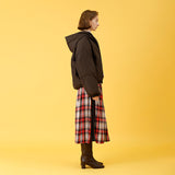 発熱中綿フードダウン