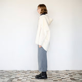 リバーシブルフェイクムートンアウター