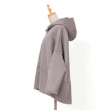 リバーシブルフェイクムートンアウター