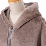 リバーシブルフェイクムートンアウター