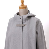 WOOLLETダッフル型コート