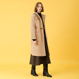 WOOLLETダッフル型コート