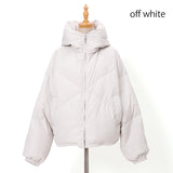 発熱中綿フードダウン