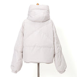 発熱中綿フードダウン