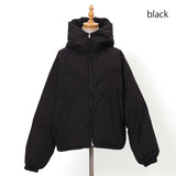 発熱中綿フードダウン