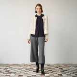 ドラロンリング鹿の子金ボタンカーディガン