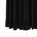 カットベロアティアードスカート