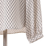 キカプリントアシメタックブラウス