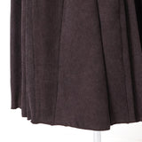 コーデュロイマチ入フレアスカート