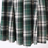 ネルチェックサイドラインスカート