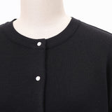 スムースドットボタンカーディガン