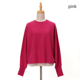 ウールカシミヤドルマンニット