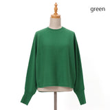 ウールカシミヤドルマンニット