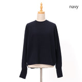 ウールカシミヤドルマンニット