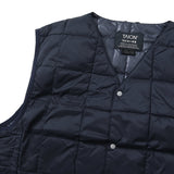 TAION Vネックダウンベスト