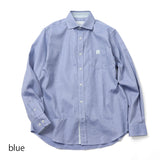 先染めカラミシャンブレーシャツ【Made in Japan】