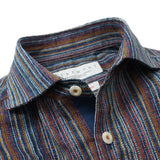 マルチストライプリラックスシャツ【Made in Japan】