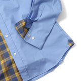 マドラスチェックギミックシャツ【Made in Japan】