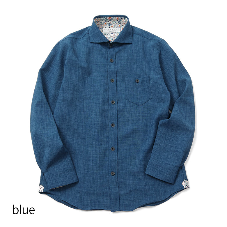 REFLAXリネンライクシャツ【Made in Japan】 – Mitsumine Online Shop