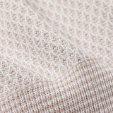 GRAN SASSO 半袖ジャガードクルーネックニット【Made in Italy】