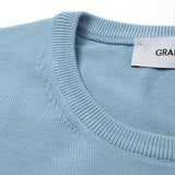 GRAN SASSO 半袖クルーネックニット【Made in Italy】