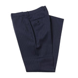 ゼニア”ISLAND FLEECE”ピンストライプスーツ【Made in Japan】