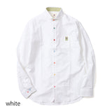 オックスマルチボタンショールボタンダウンシャツ【Made in Japan】