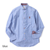 オックスマルチボタンショールボタンダウンシャツ【Made in Japan】