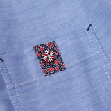 オックスマルチボタンショールボタンダウンシャツ【Made in Japan】