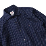 総柄プリントワイドカラーシャツ【Made in Japan】