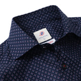 総柄プリントワイドカラーシャツ【Made in Japan】